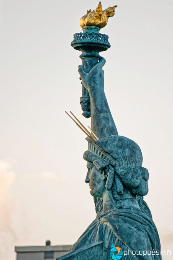 Liberte Photo statue de la liberté à Paris selon Sybille Rembard