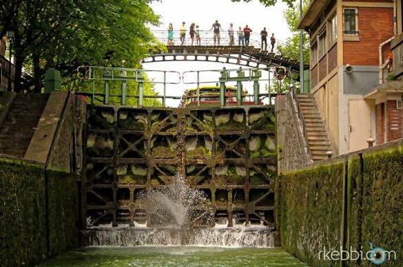 Photo poésie canal saint martin